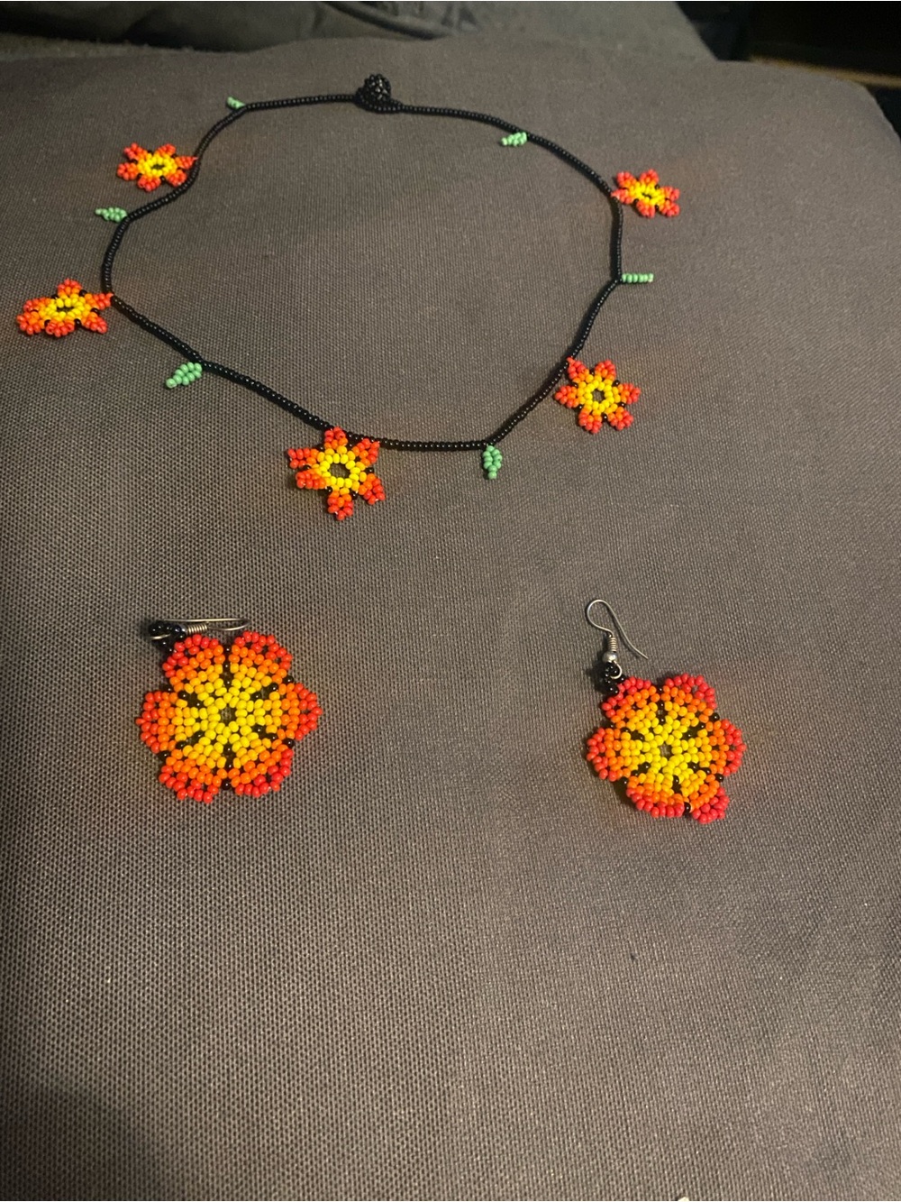 Necklace and Earrings Set